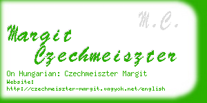 margit czechmeiszter business card